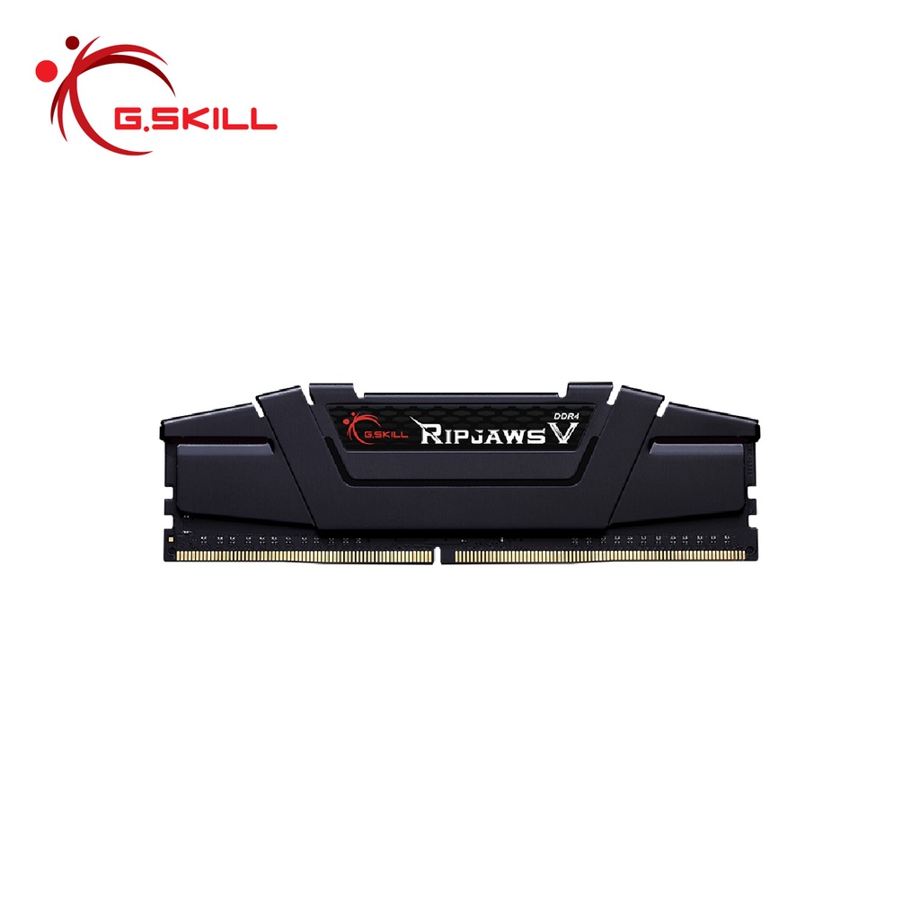 แรมพีซี G.SKILL - DDR4-RAM P/C 3200 Ripjaws V 8GB  16GB CL16 (F4-3200C16S-8GVKB  F4-3200C16S-16GVK)