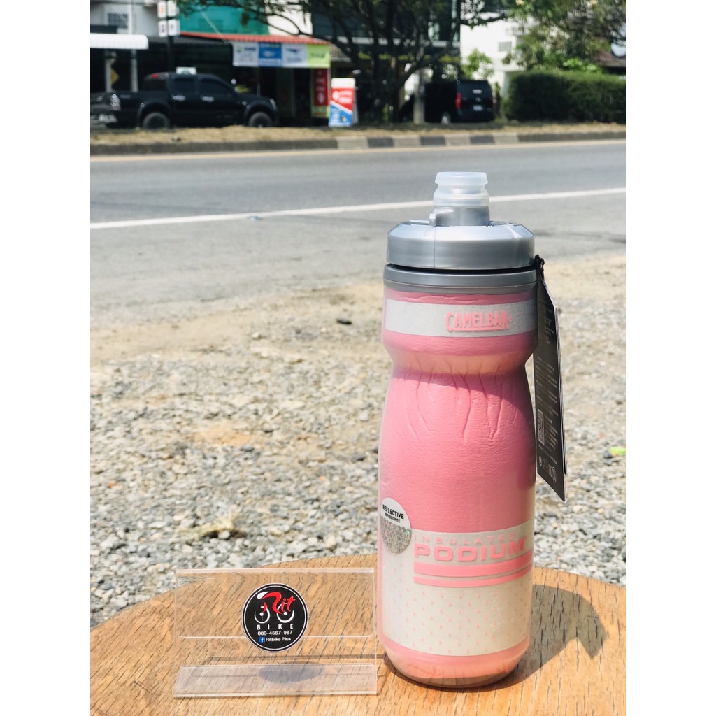 ขวดน้ำจักรยานเก็บความเย็น Camelbak รุ่น Reflect สะท้อนแสง ขนาด 21oz. LOTใหม่ (ของแท้บริษัท) - รูปที่ 3