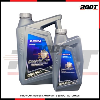 น้ำมันเกียร์ธรรมดา AISIN GEARTECH+ Gear Oil GL-4 80W-90