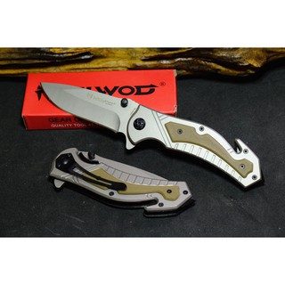 มีดพับ มีดพก HILWOD KNIFE L00116B ของใหม่ ของแท้ ยาว 20 ซ.ม (จัดส่งเร็ว)