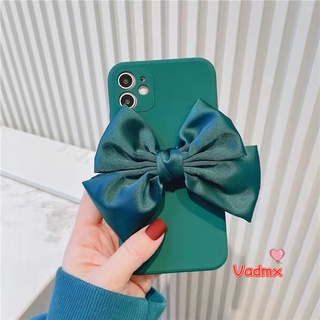 เคสโทรศัพท์มือถือ ซิลิโคนนิ่ม ประดับโบว์ ขนาดใหญ่ สําหรับ Honor X7 X8 X9 G X9 5G X9A