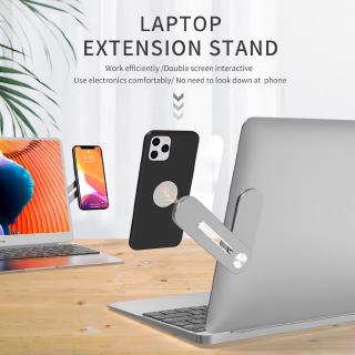 ❁Rondaful❁Laptop Stand Magnetic Screen Support Side Mount Connect Tablet Bracket Dual Monitor Display Clip Adjustable Phone Stand Holder