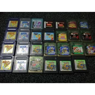 ตลับแท้​ เกมบอยคัลเลอร์​ GBC​ โปเกม่อน​ ยูกิ​ มาริโอ้