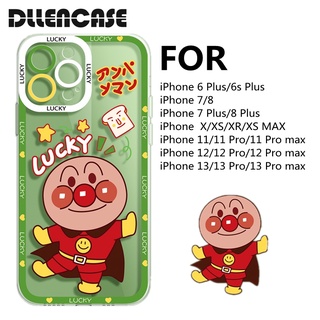 Dllencase เคสโทรศัพท์มือถือ TPU ใส กันกระแทก ลายการ์ตูน สําหรับ Compatible For iPhone 14 13 Pro Max 6 Plus 6s Plus 7 7 Plus 8 8 Plus X XS XR XS Max 11 12 13 Pro Pro Max A236