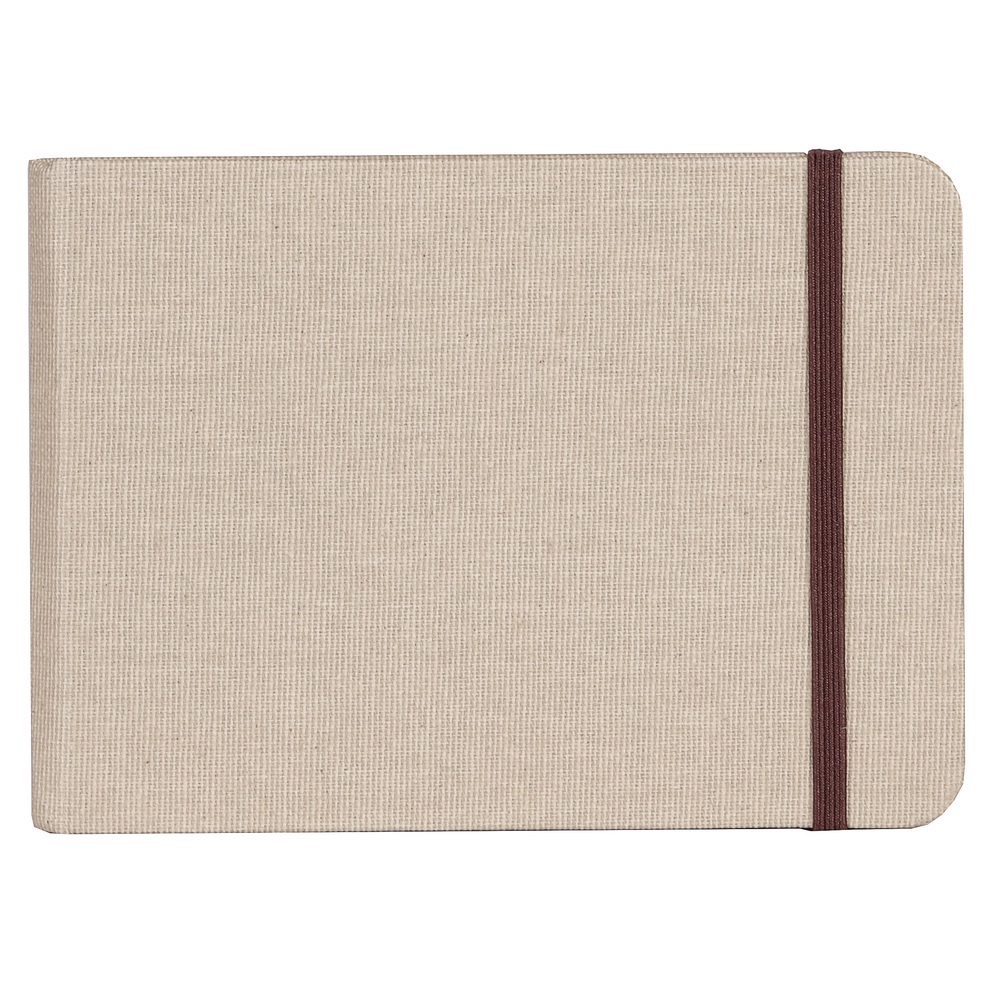 Clairefontaine สมุดสเก็ตช์ 180 แกรม A6 ปกสีธรรมชาติ Goldline Natural album A6 32sh 180g 96101C