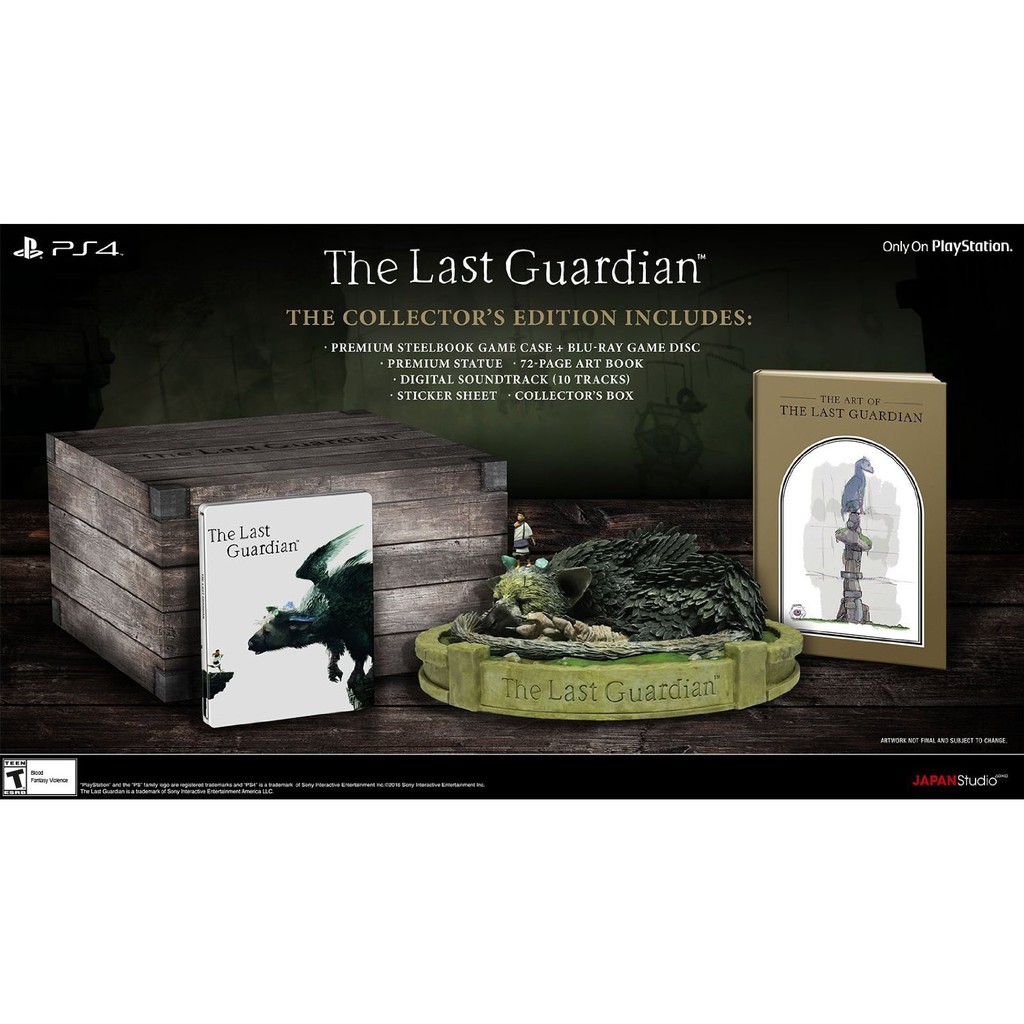 ชุดสะสม THE LAST GUARDIAN COLLECTOR'S EDITION