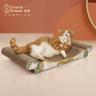 4PETS  เก้าอี้แมวสำหรับฝนเล็บ กระดานข่วนเล็บแมวขนาดใหญ่ 62CM โซฟามังกรจีนโบราณ