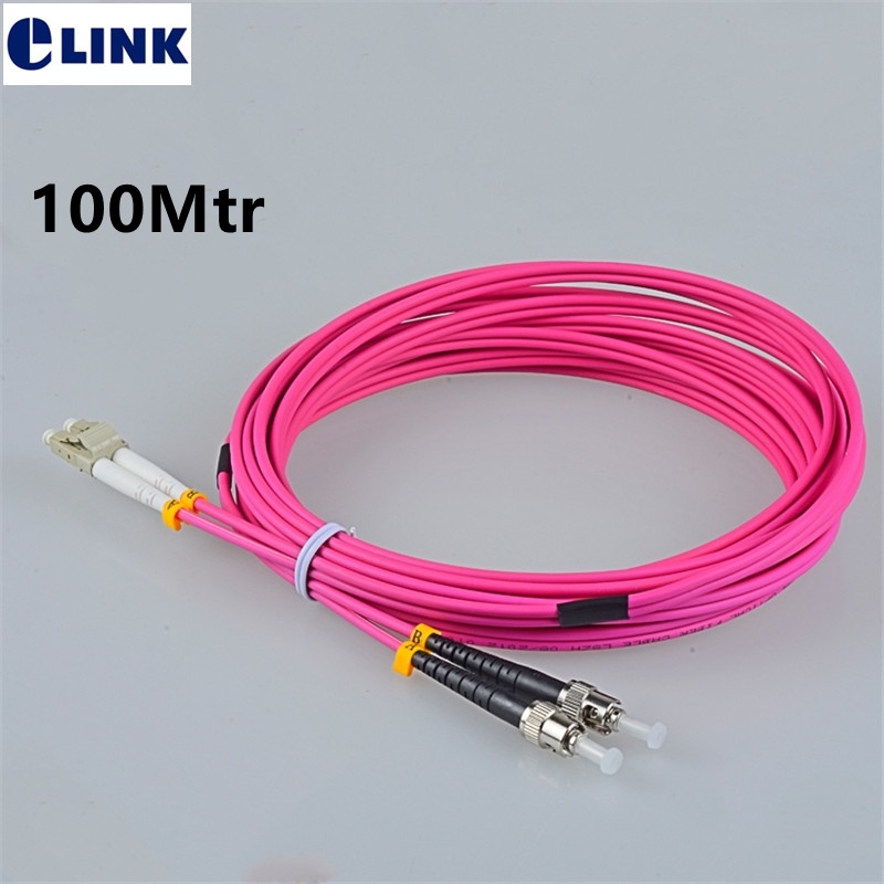 150M OM4 Patchcords duplex fiber optic cable Red voilet LC-SC LC-FC LC-ST SC-FC SC-ST ST-FC connecto