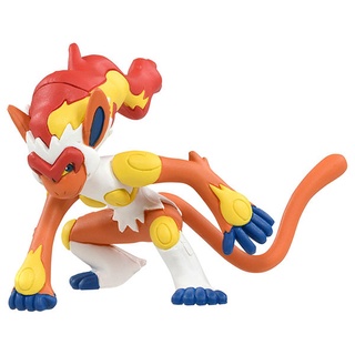 Infernape ของแท้ JP - Monster Collection Takara Tomy [โมเดลโปเกมอน]