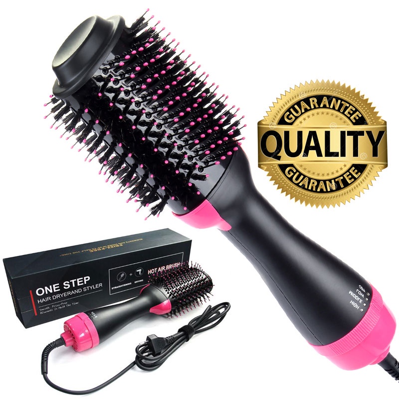 1000W Hair Dryer Hot Air Brush Styler and Volumizer Hair Straightener