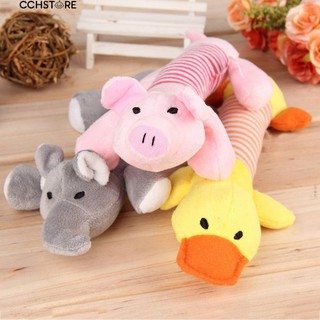 Puppy Chew Squeaker Squeaky Plush Sound สัตว์เลี้ยงลูกด้วยนมเป็ดลูกชิ้น