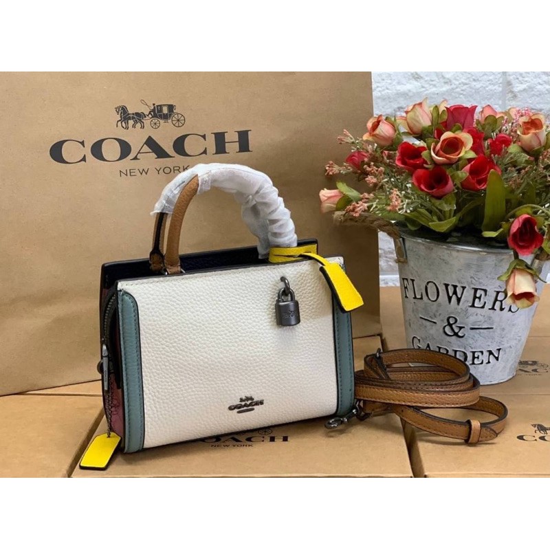 COACH 1426 MICRO ZOE CROSSBODY IN COLORBLOCK Shopee Thailand