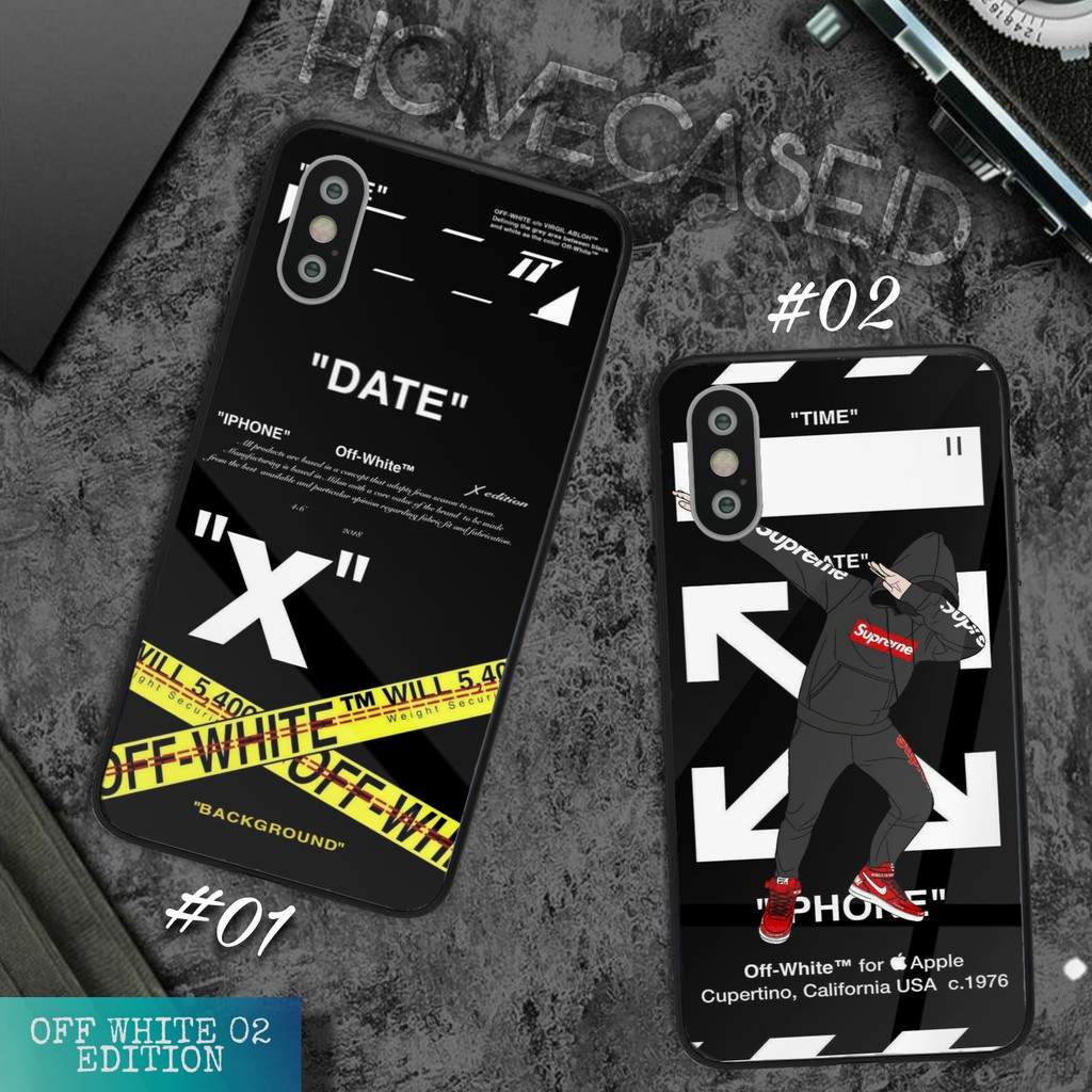 เคส INFINIX FUZE GLOSSY INFINIX SMART 2, INFINIX SMART 3 PLUS, SMART 4, SMART 5 MOTIF OFF WHITE 02