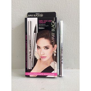 Exp2022 Mistine Maxi Black Eyeliner  1  g