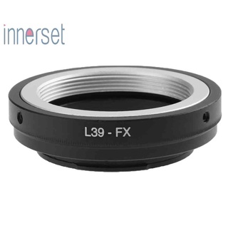 Inner อะแดปเตอร์เลนส์กล้อง L39-FX สําหรับเลนส์สกรู LEICA M39 สําหรับ Fujifilm X-Pro1