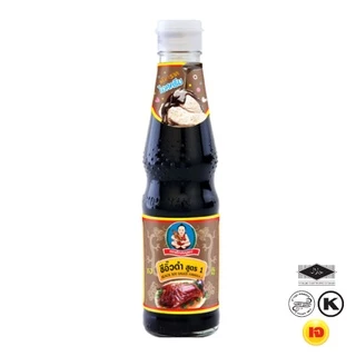 ซีอิ๊วดำสูตร 1 ตราเด็กสมบูรณ์ 410g / Deksomboon Brand Black Soy Sauce F1 410g