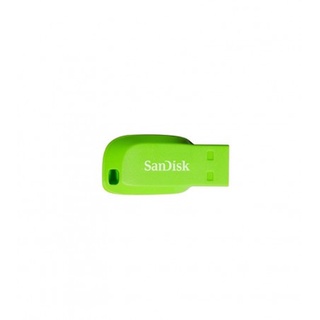 SanDisk Flash Drive CRUZER BLADE 32GB USB2.0 (SDCZ50C_032G_B35PE) GREEN แฟลชไดร์ฟ แซนดิส ใส่ เครื่องเสียง ของแท้ มือ1