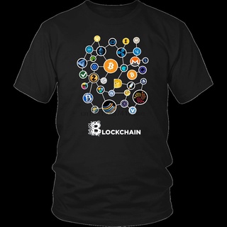 เสื้อยืด พิมพ์ลาย blockchain tipo para hos blockchain พรีเมี่ยม สําหรับผู้ชาย 673415Size S-5XL