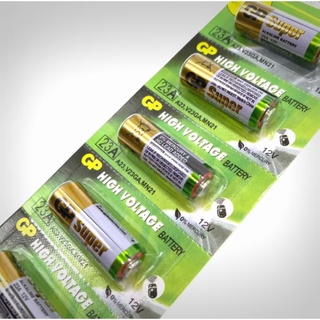 (ได้รับ 5 ก้อน ) GP 23A alkaline battery 12V 5pc pack -same battery as A23, V23GA, MN21