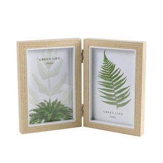 Picture frame FRAME HOME LIVING STYLE FOLIAGE 4X6 BEIGE Home decoration Home &amp; Furniture กรอบรูป กรอบรูป HOME LIVING STY