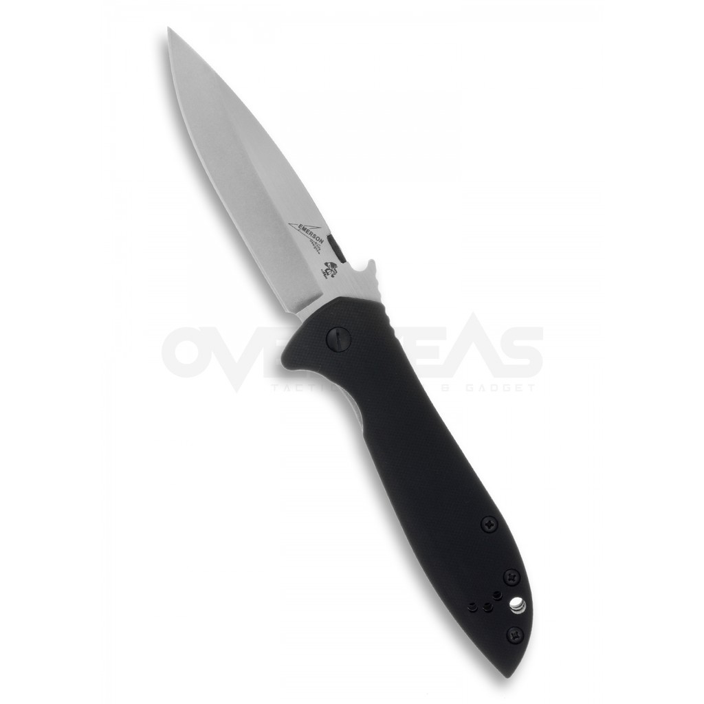 มีดพับ Kershaw Emerson CQC-4KXL Frame Lock Knife (D2 3.9" Stonewash),6055D2