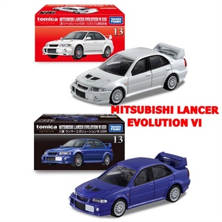 Tomica Premium Takara Tomy Mitsubishi Lancer Evolution 6 VI GSR No.13 โทมิก้า โทมี่ รถเหล็ก รถของเล่น