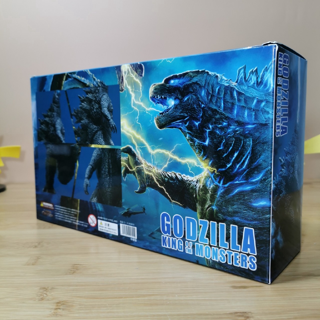 Monster Arts Godzilla 2019 Godzilla: King of The Monsters Action Figure ของเล่นของขวัญวันเกิดสําหรับแฟนเด็กผู้ใหญ่