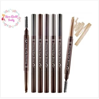 Etude House Drawing Eye Brow NEW 0.25g เพิ่มปริมาณไส้ 30% ดินสอเขียนคิ้วเนื้อครีมอัดแท่ง