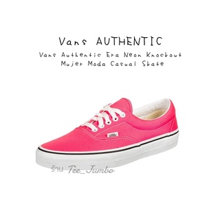 รองเท้า VANS ERA Neon Knockout Mujer Moda Casual Skate 🌵⚠️ สินค้าพร้อมกล่อง