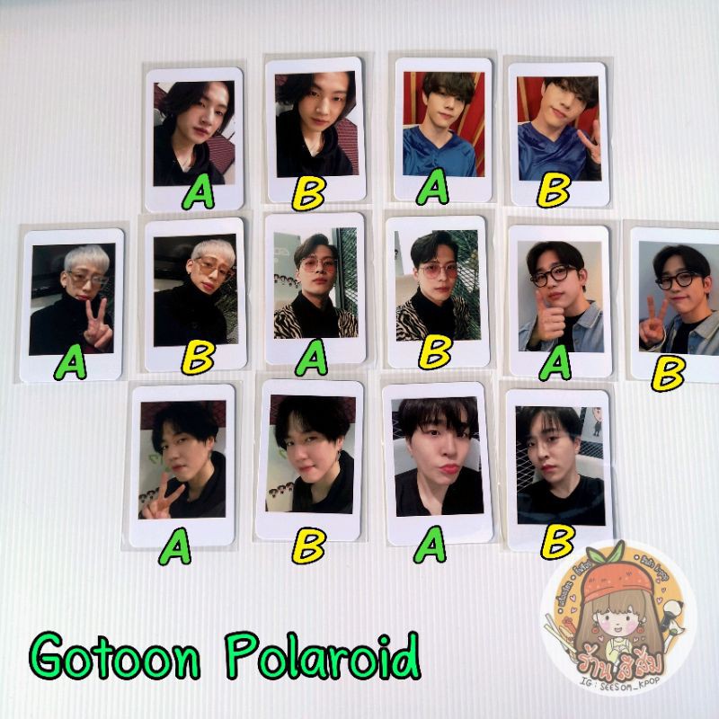 🔥ขายดีที่สุด🔥 [พร้อมส่ง] การ์ดโพลารอยด์​ GOTOON SUMMER - Polaroid cards (GOT7)