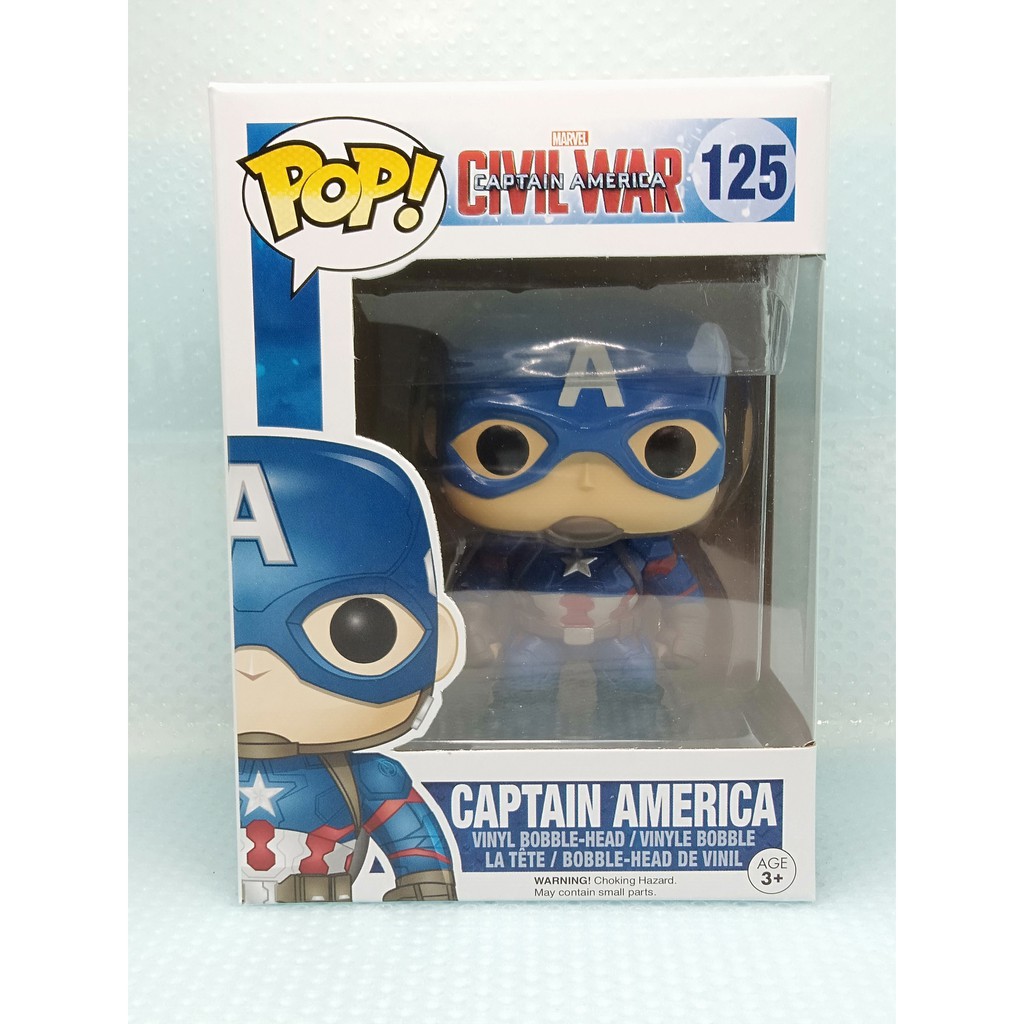 captain america 125 funko pop