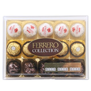 เฟอเรโรรอชเชอร์ช็อกโกแลตรวมรส 162กรัม Ferrero Rocher Mixed Chocolate 162g.