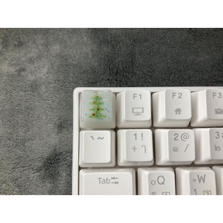 keycap คีแคปต้นคริสมาส เขียว คีบอร์ด