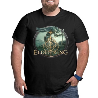 เสื้อยืดคอกลม แขนสั้น ผ้าฝ้าย ลาย UY2R23T Elden Ring สําหรับผู้ชาย WER564F1EW26381