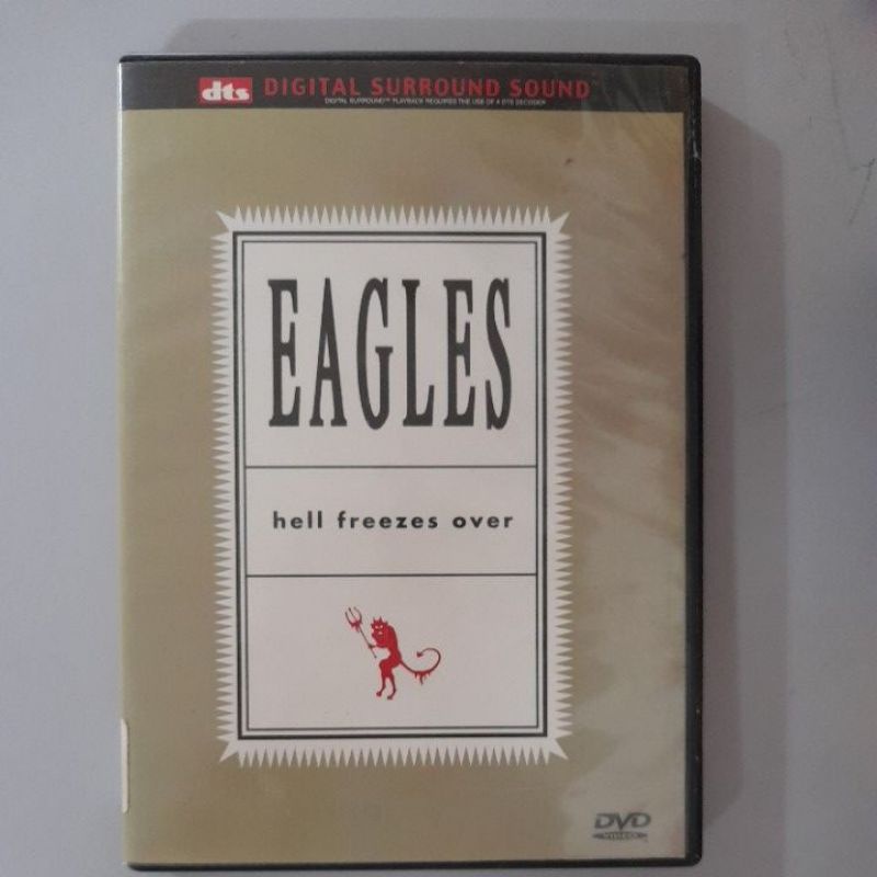 แผ่น DVD ภาพยนตร์ EAGLES HELL FREEZES OVER