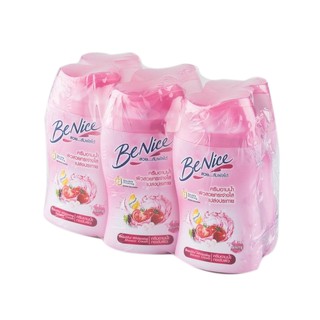 บีไนซ์ ครีมอาบน้ำ สีชมพู 90 มล. x 6 ขวด Benice Pink Shower Cream 90 ml x 6 bottles