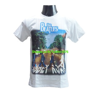 เสื้อยืดสุดเท่เสื้อวง The Beatles เสื้อวงดังๆ วินเทจ เสื้อวินเทจ เดอะบีเทิลส์ BTL8040S---5XL