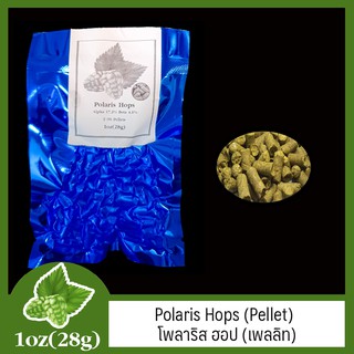 Polaris Hops (Pellet) โพลาริส ฮอป (เพลลิท) 1oz (28g)