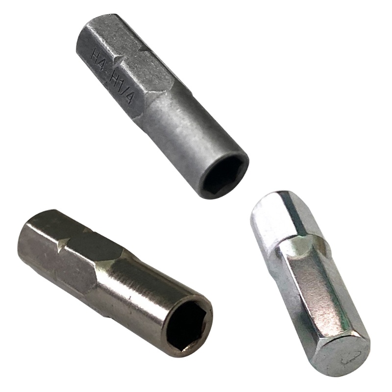Screw Driver Bit Adapter Bits Set Screwdriver 6.35mm 1/4" Insert Bit to 4mm