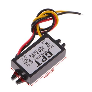 โมดูลเพาเวอร์ซัพพลายDc / Dc ตัวแปลง Regulator 12 V To 5 V 3a 15 W Led