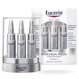 Eucerin Hyaluron Filler 3D Filler Concentrate Serum ยูเซอรีน ไฮยาลูรอน ฟิลเลอร์ คอนเซนเทรท เซรั่ม 5ml. x 3หลอด