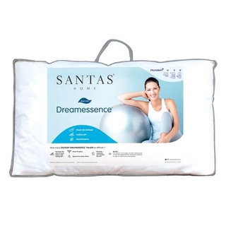 ห้องนอนและเครื่องนอน หมอนหนุน SANTAS DREAMESSENCE 19X29 นิ้ว สีขาว