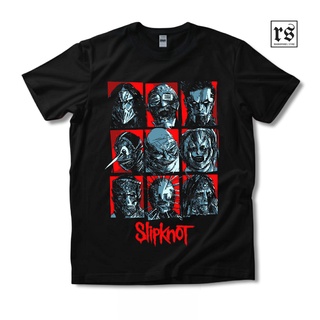 (ขายส่งได้)เสื้อยืด พิมพ์ลายวง Slipknot มีเสียงเพลง