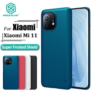 Nillkin Super Frosted Shield เคส สำหรับ Xiaomi Mi 11 เคสโทรศัพท์ ป้องกันลายนิ้วมือกันกระแทกปกหลัง เคสมือถือ