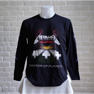 เสื้อวง METALLICA แขนยาว ลิขสิทธิ์แท้100% ลาย MOP