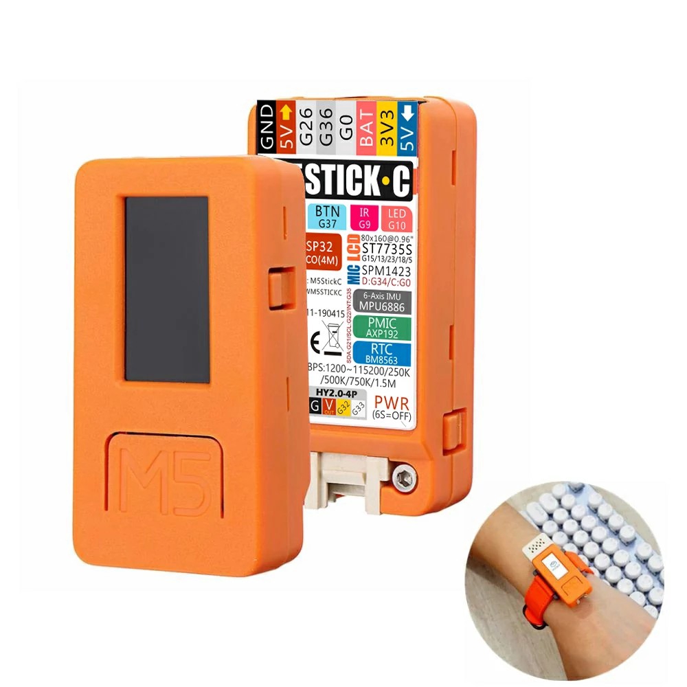 M5Stack Stick C SPK ENV HAT ESP32 ชุดเสริมพัฒนาการหน้าจอ TFT - baiyou37 ...