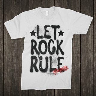 Gildan เสื้อยืดลําลอง ผ้าฝ้าย 100% แขนสั้น คอกลม พิมพ์ลาย Aerosmith Leaf Rock Rule And RollS-5XL