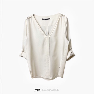 เสื้อ ZARA Basic แท้💯 (size L)