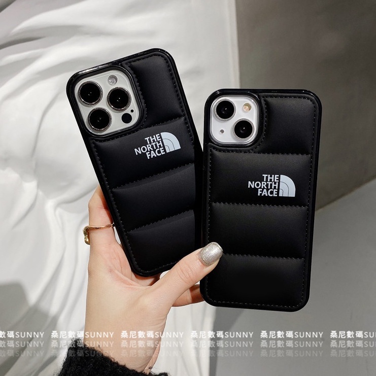 North face Downเคสโทรศัพท์North face Shock-resistant Case Street Wearเคสโทรศัพท์เหมาะสําหรับIphone 1