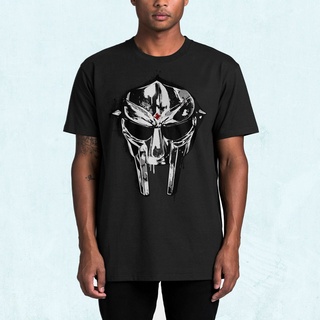 เสื้อยืดผ้าฝ้ายพิมพ์ลายขายดี เสื้อยืด คอกลม ผ้าฝ้าย พิมพ์ลาย Mf Doom สไตล์วินเทจ แฟชั่นสําหรับผู้ชาย